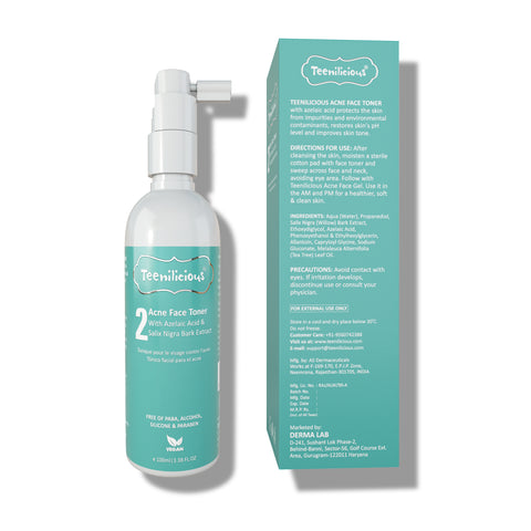 Product View Of Azelaic Acid Acne Face Toner Product View Of Azelaic Acid Acne Face Toner