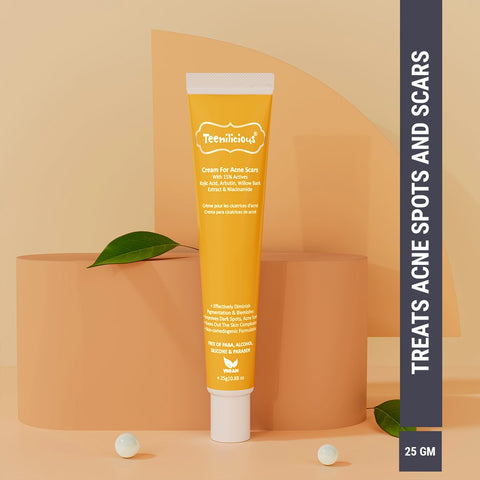 Face Cream with Niacinamide & Kojic Acid for Acne Scars 25g Face Cream with Niacinamide & Kojic Acid for Acne Scars 25g