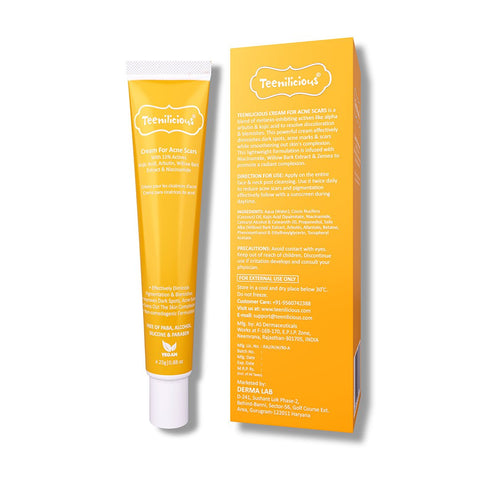 Face Cream with Niacinamide & Kojic Acid for Acne Scars 25g Face Cream with Niacinamide & Kojic Acid for Acne Scars 25g