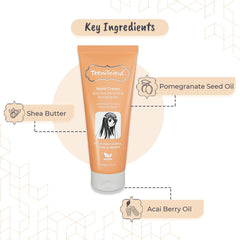 Key Ingredients Of Hand Cream With Acai Berry Oil & Pomegranate
