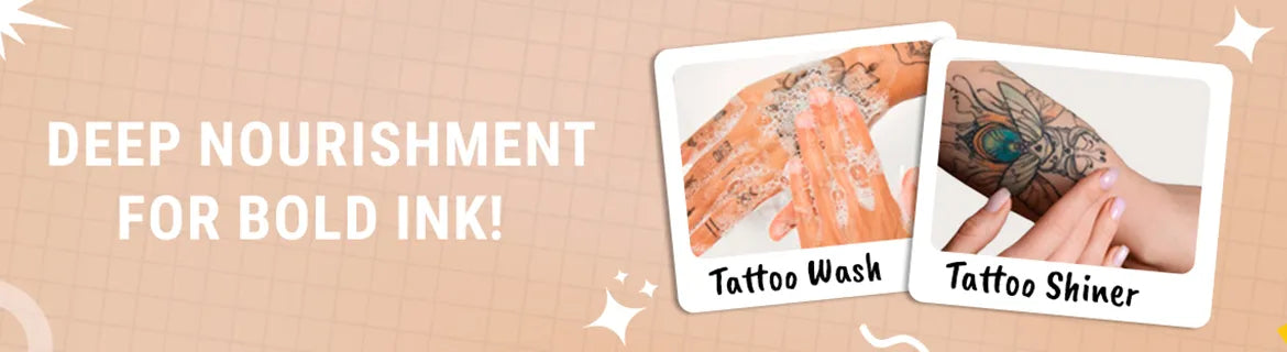 Deep Nourishment for bold, Tattoo wash, tattoo shiner