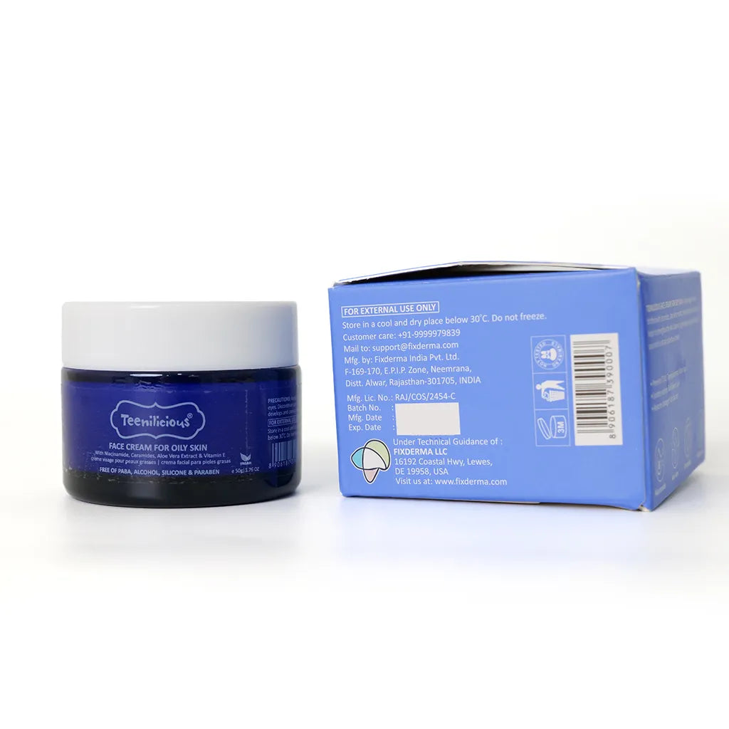 Teenilicious Face Cream For Oily Skin