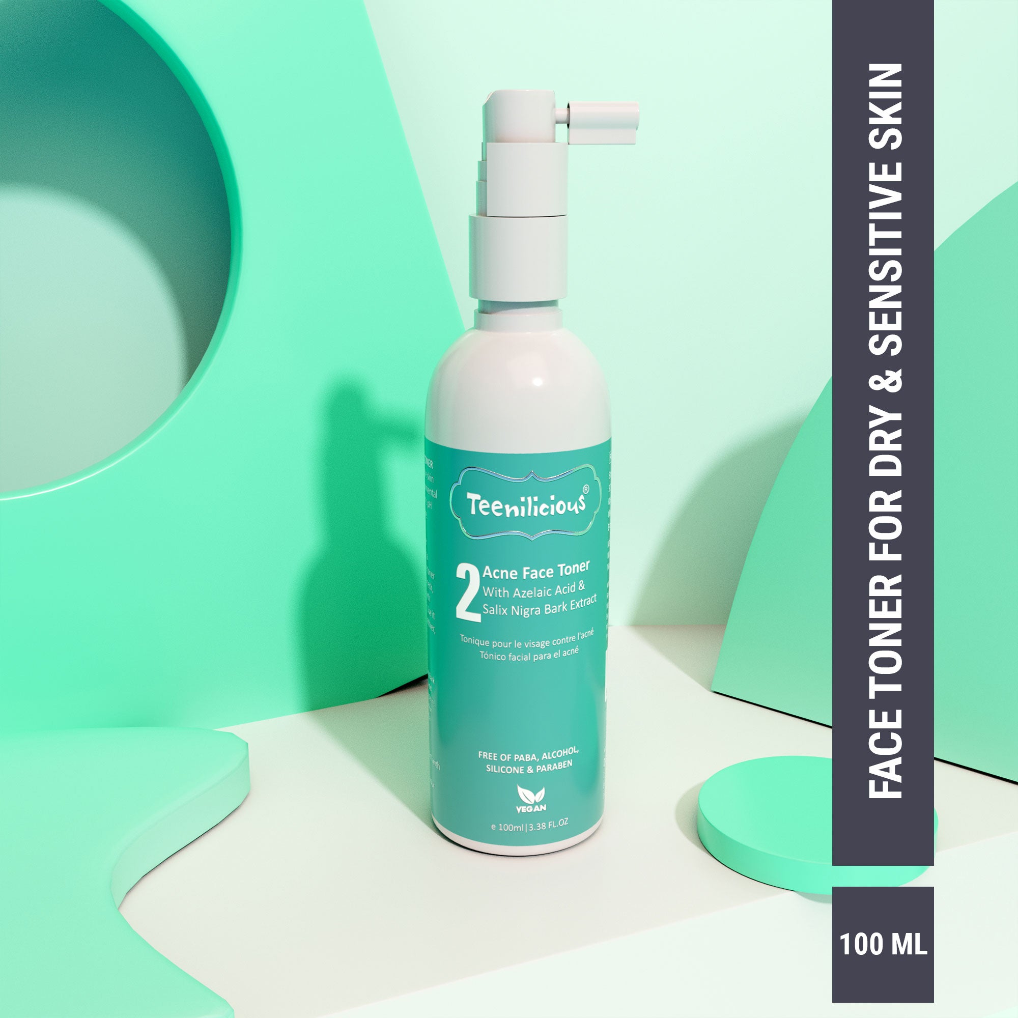 Acne Face Toner With Azelaic Acid