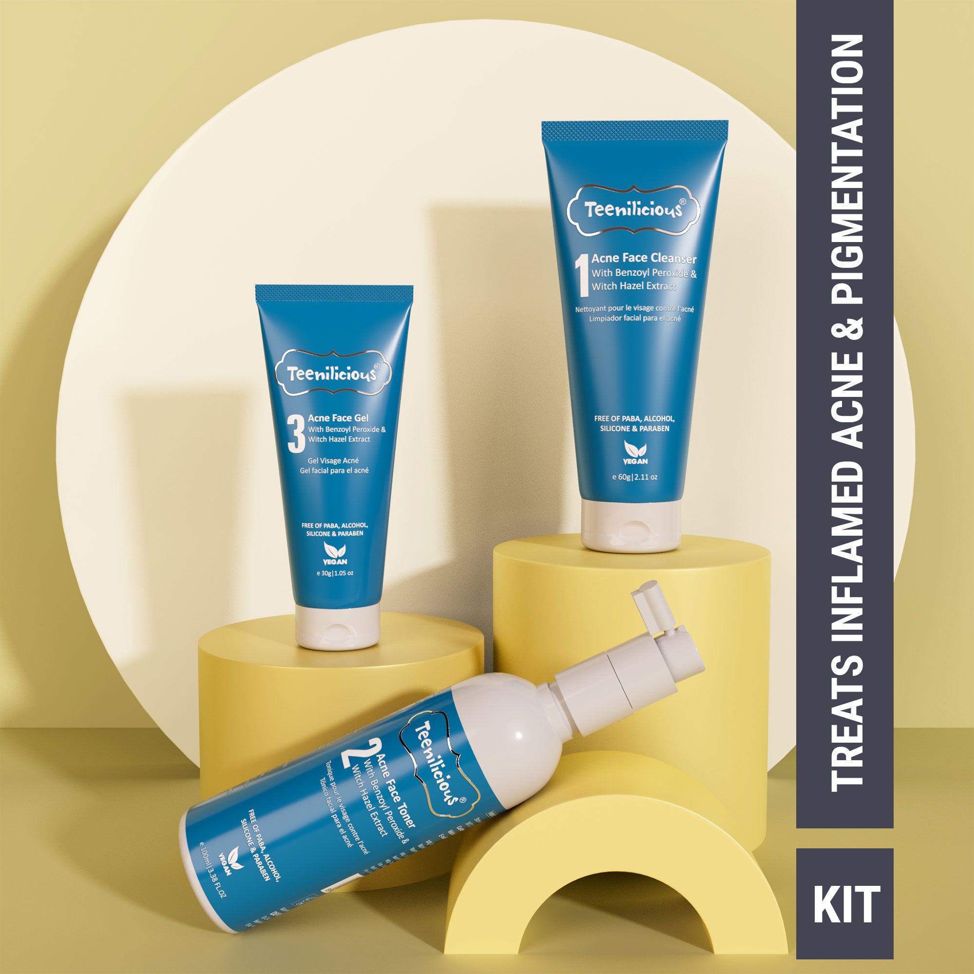 Benzoyl Peroxide Acne Care Kit