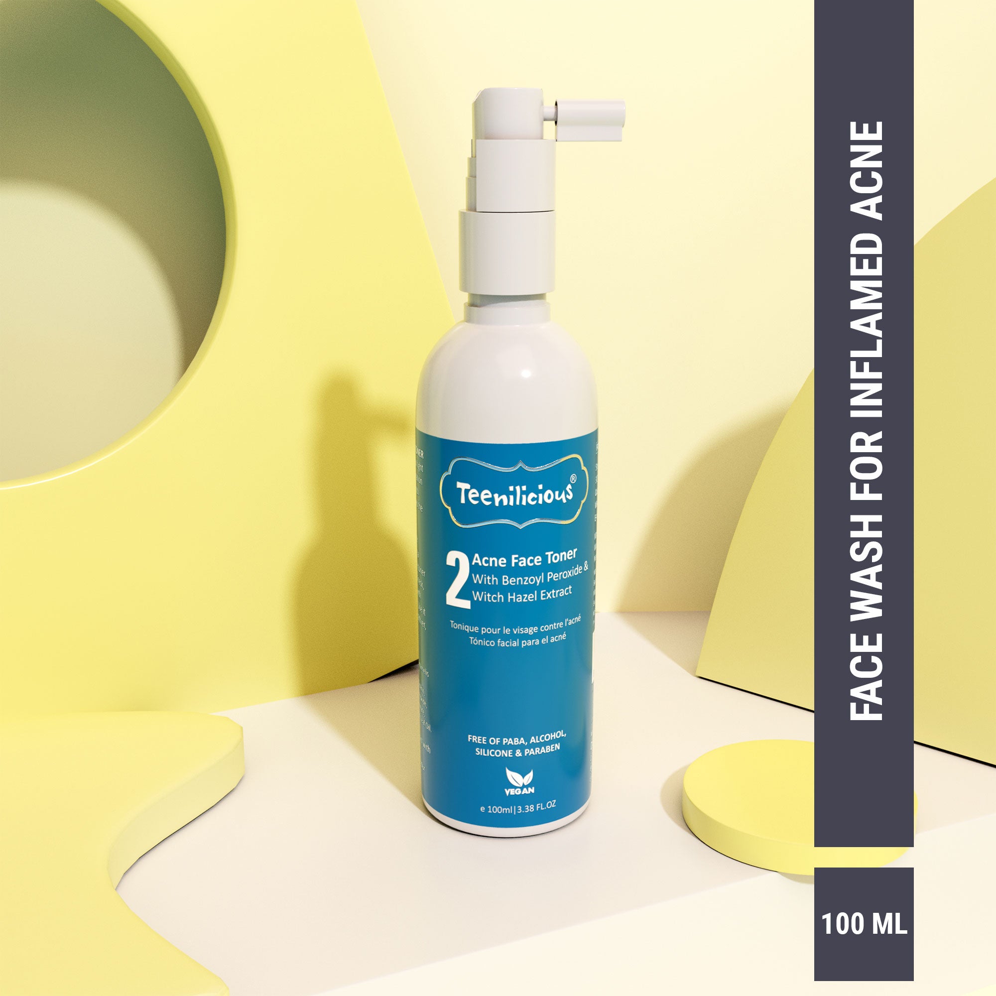 Acne Face Toner With Benzoyl Peroxide