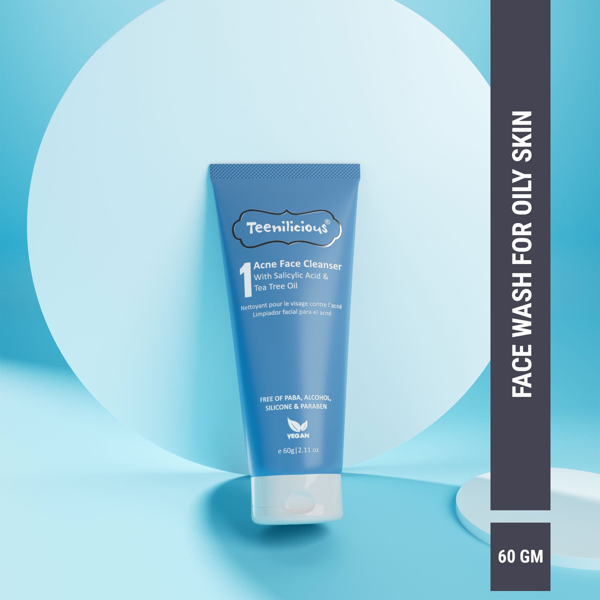 Acne Face Cleanser With Salicylic Acid