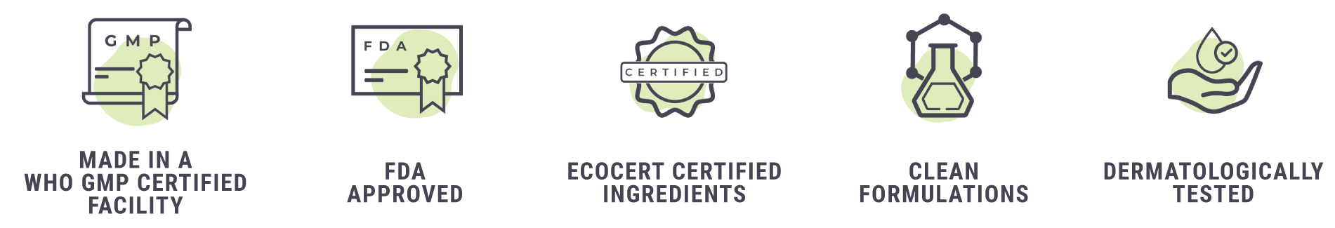 Teenilicious Product Certifications