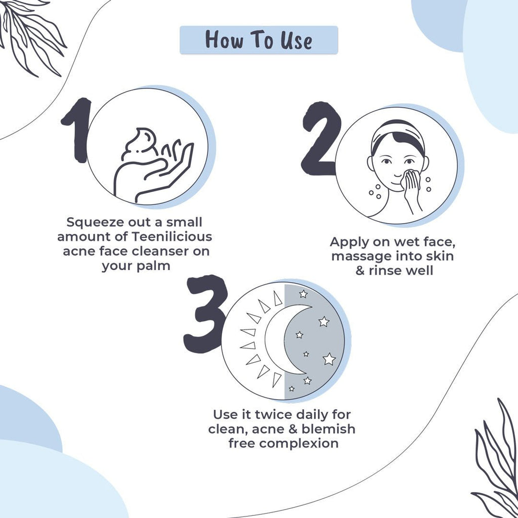 Acne Face Cleanser With Salicylic Acid