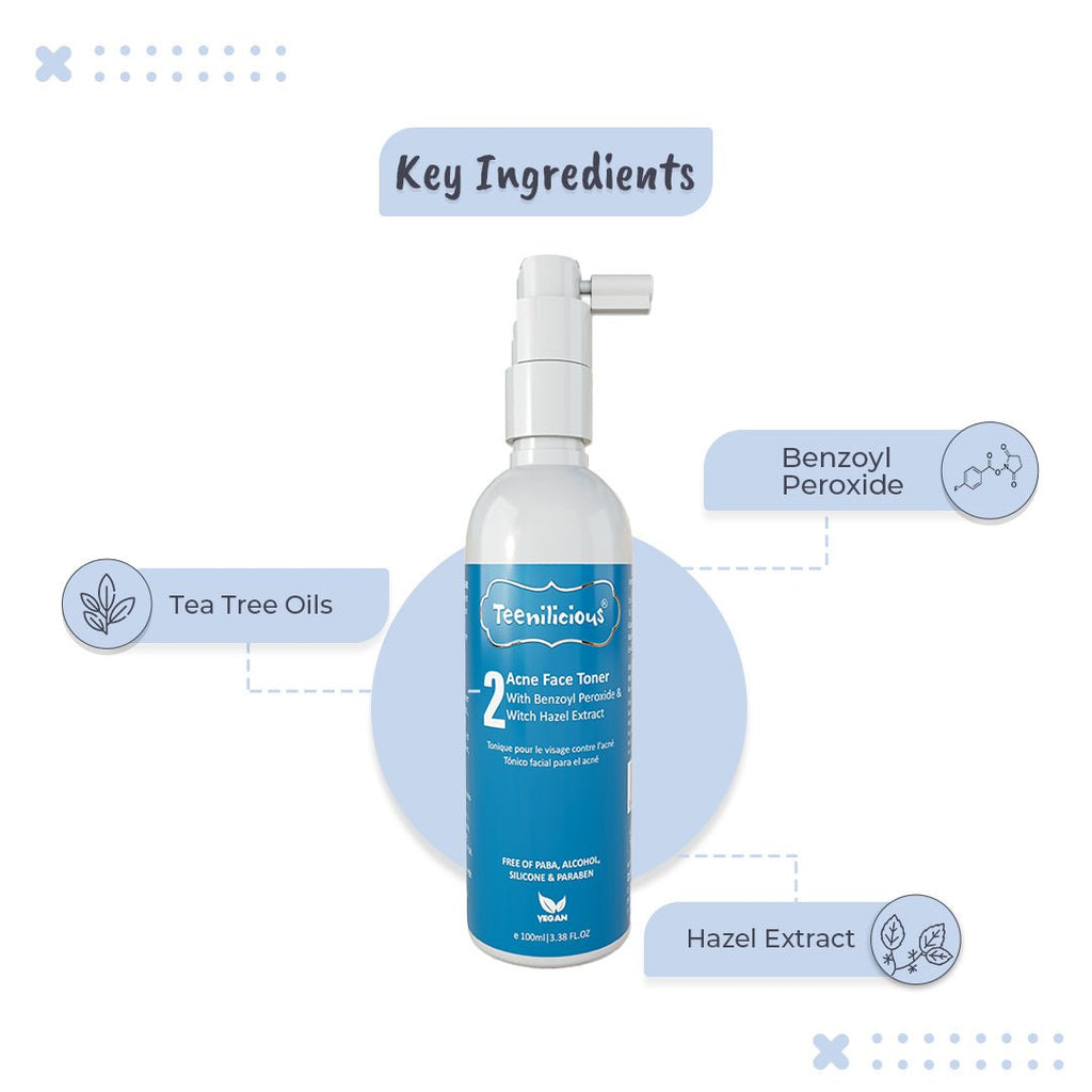 Acne Face Toner With Benzoyl Peroxide