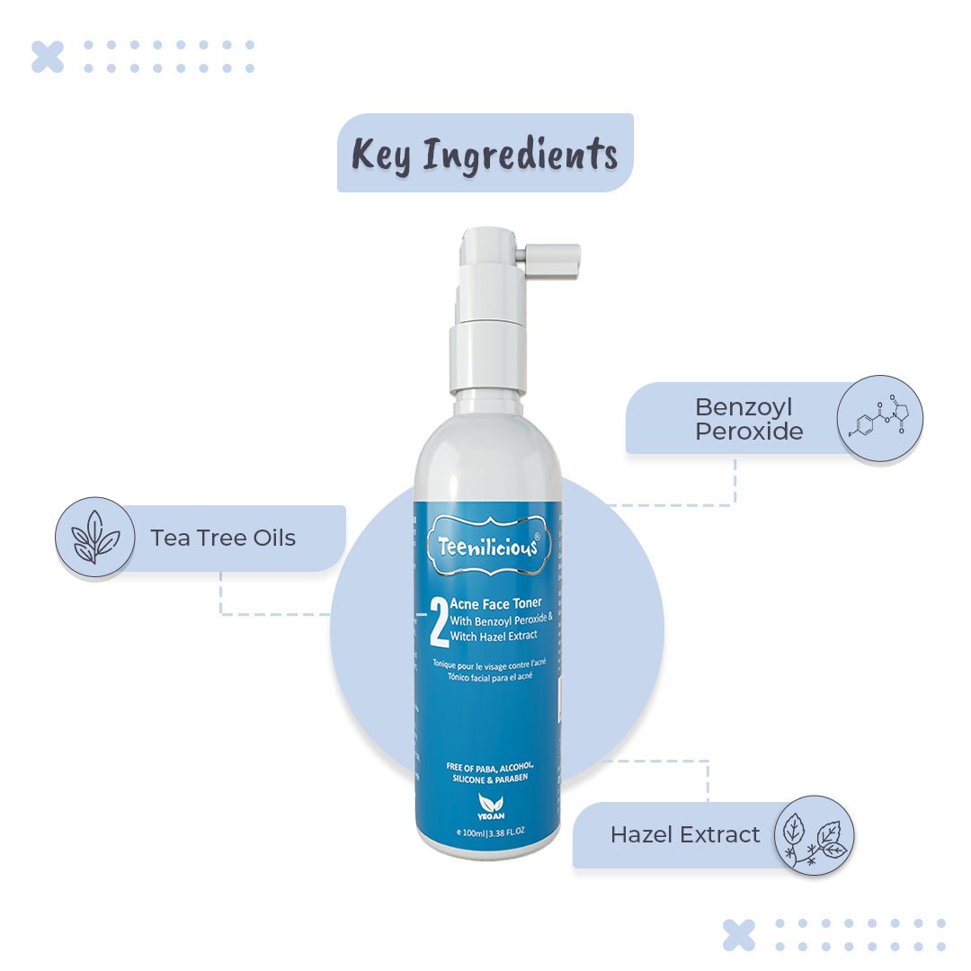 Acne Face Toner With Benzoyl Peroxide