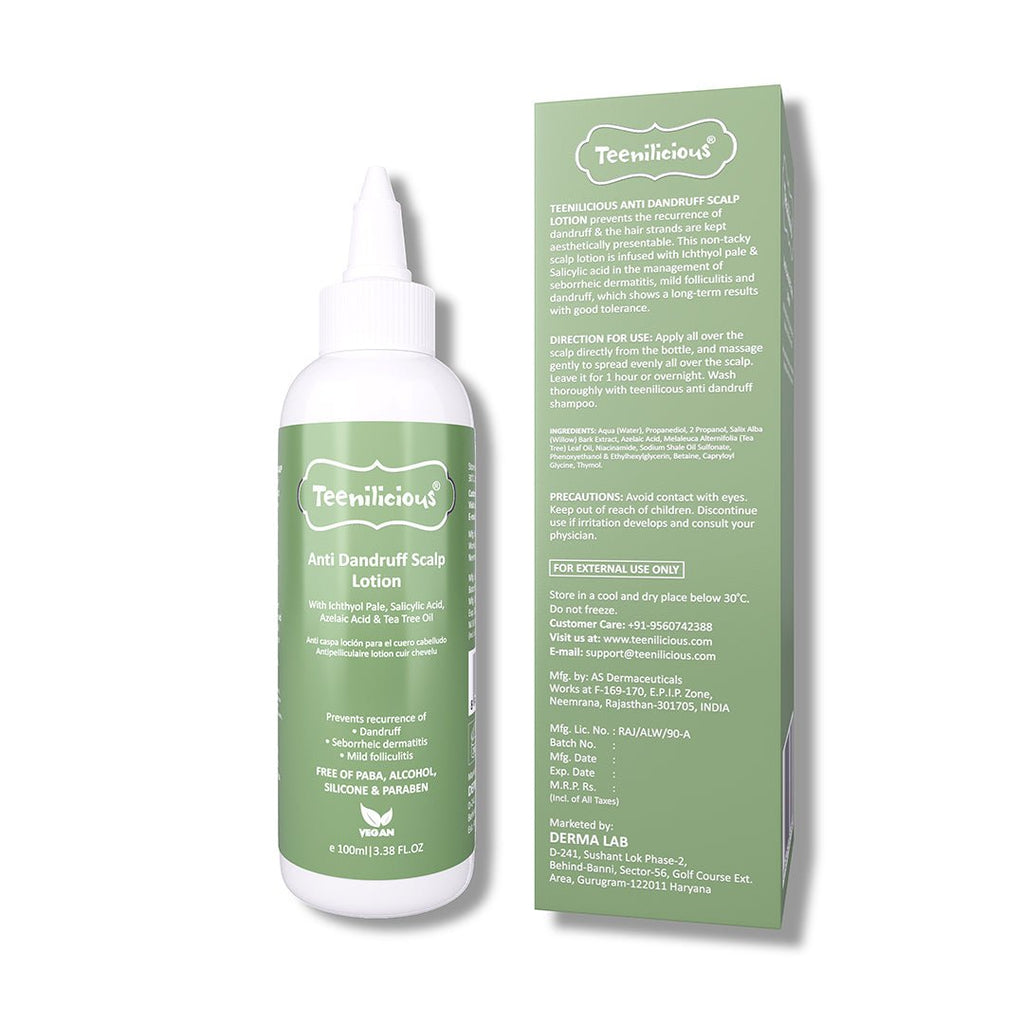 Teenilicious Anti Dandruff Shampoo & Scalp Lotion Combo Kit