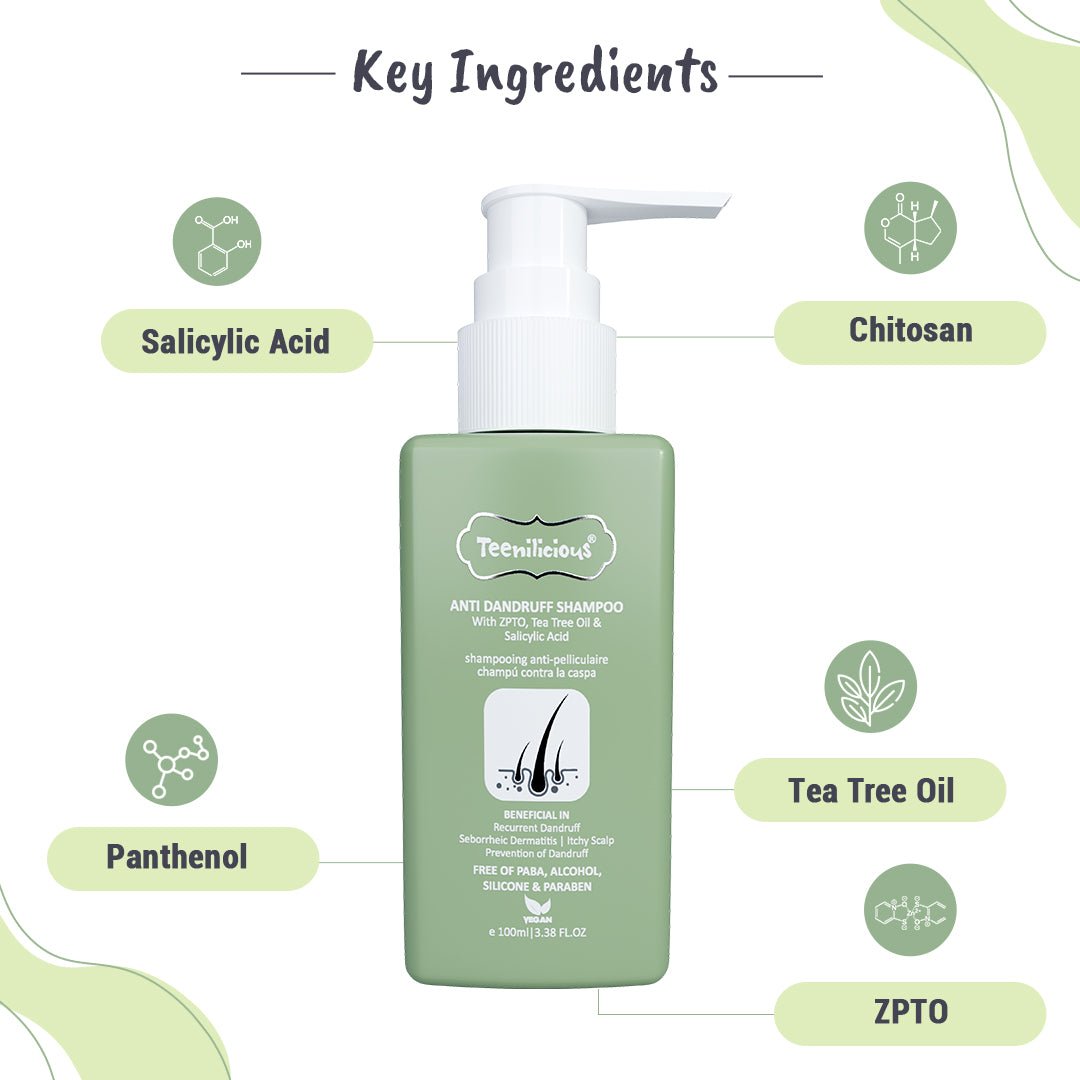 Key Ingredients Of Anti Dandruff Shampoo