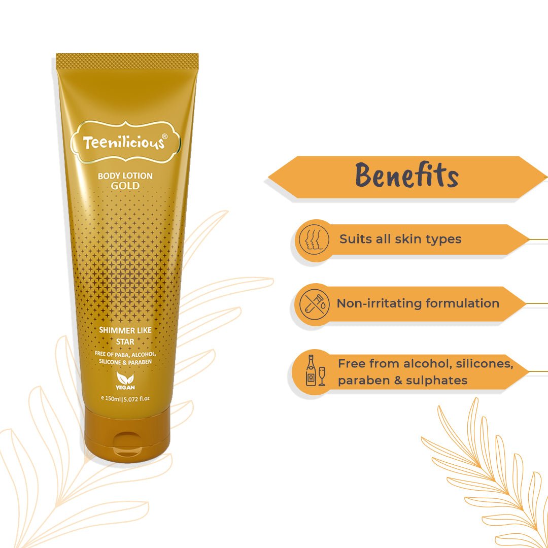 Body Lotion Gold Sparkle Secondary image