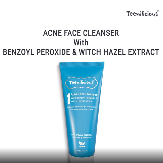 Acne Face Cleanser With Benzoyl Peroxide