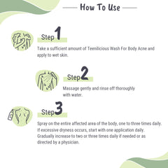 How To Use Body Acne Care Kit