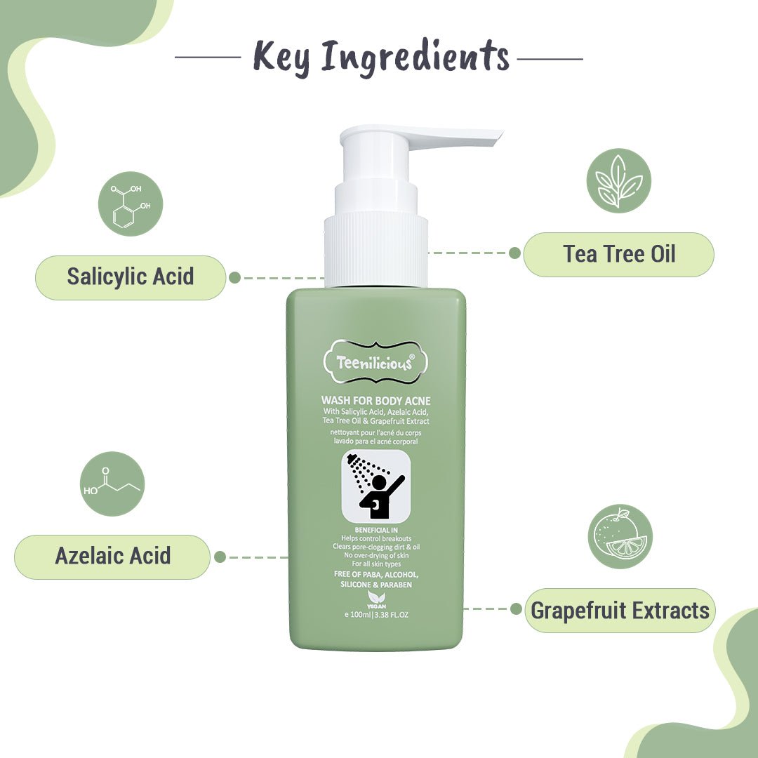 Key Ingredients Of Body Acne Wash