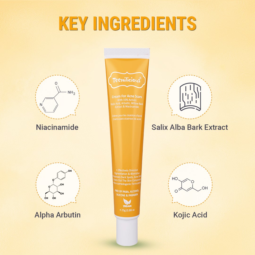 Face Cream with Niacinamide & Kojic Acid