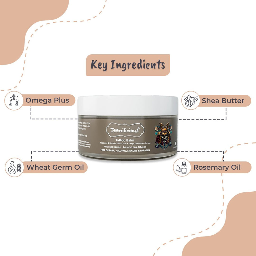 Key Ingredients Of Tattoo Balm