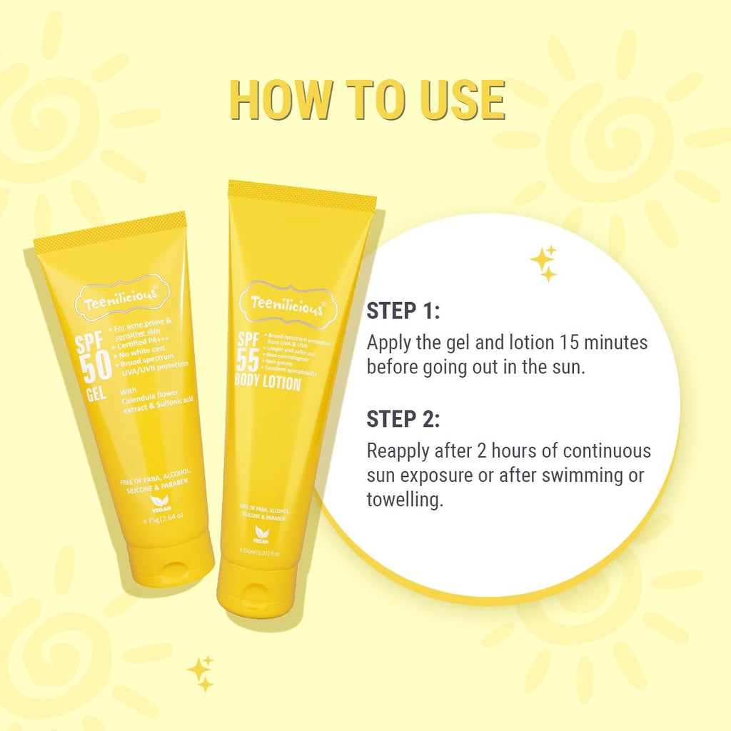 Teenilicious SPF Sunscreen Kit