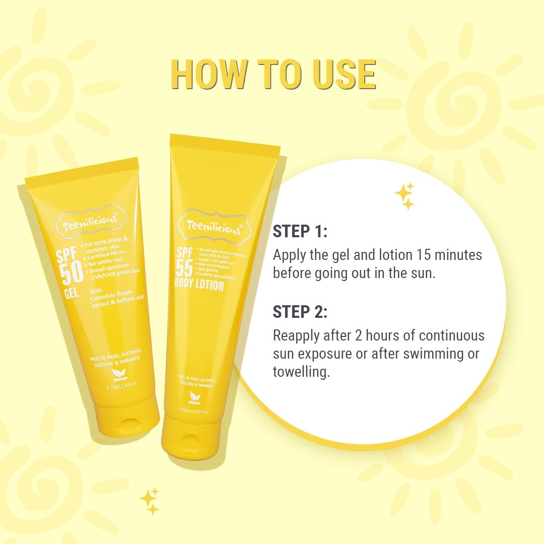 Teenilicious SPF Sunscreen Kit