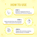 Teenilicious SPF 50 Sunscreen Gel