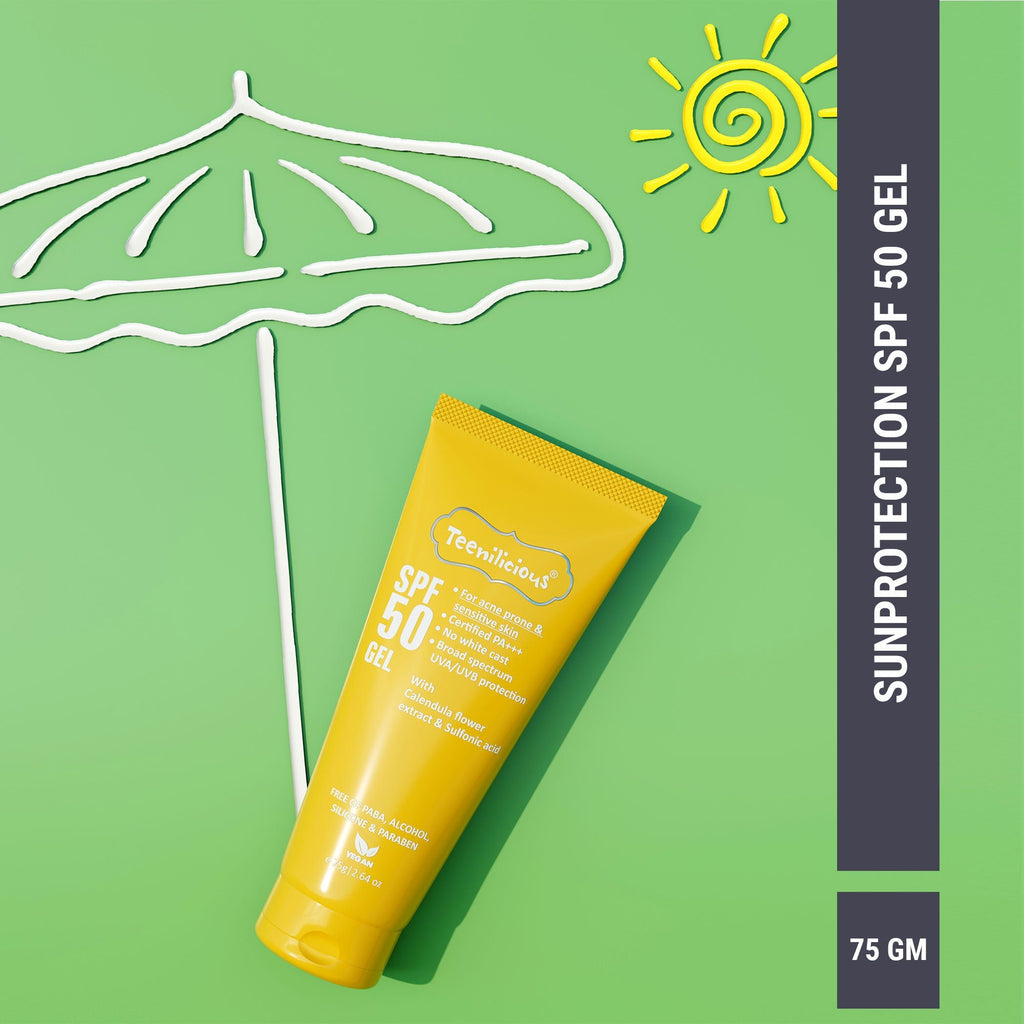 Teenilicious SPF 50 Sunscreen Gel